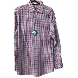 Bobby Jones Plaid long sleeve shirt
